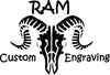 RAM Custom Engraving
