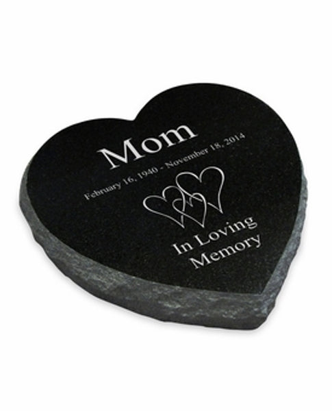 Black Marble Pet Markers